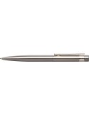 Stylo bille twist personnalisé en acier inoxydable recyclé Hannelore pas cher