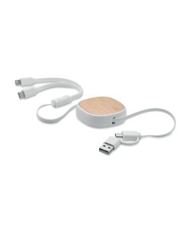 Câble USB rétractable Pratique et Élégant Personnalisé - TOGOBAM pas cher