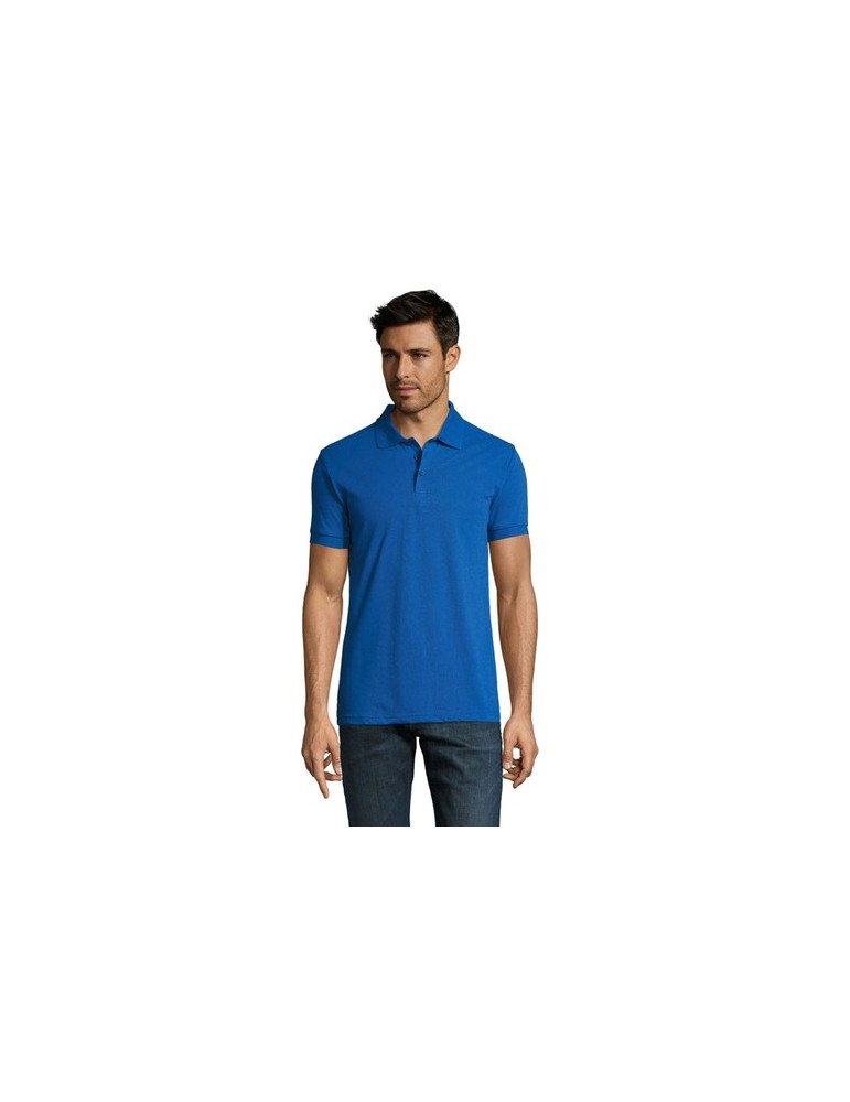 Polo homme polycoton personnalisé - PRIME MEN style et confort pas cher