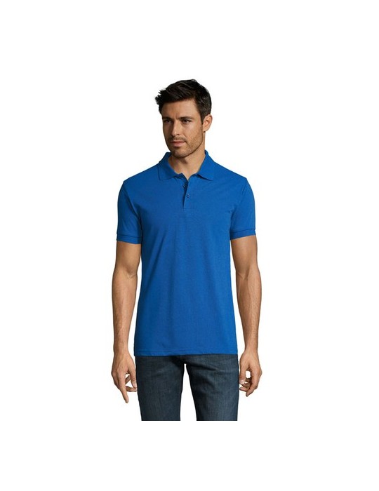 Polo homme polycoton personnalisé - PRIME MEN style et confort pas cher