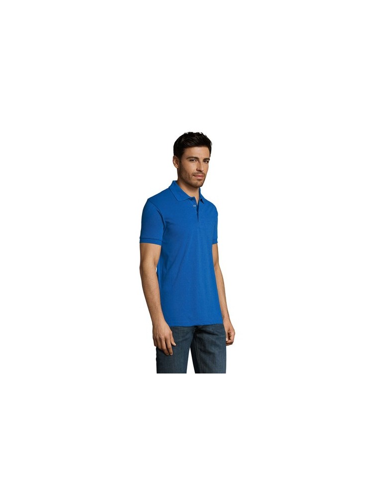 Polo homme polycoton personnalisé - PRIME MEN style et confort pas cher