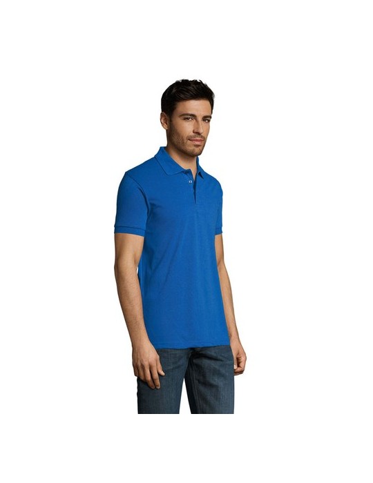 Polo homme polycoton personnalisé - PRIME MEN style et confort pas cher