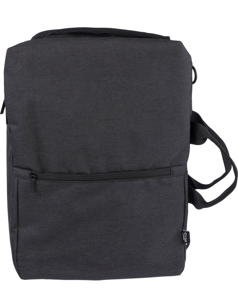 Sac à dos porte-ordinateur de 15'' en polyester rPET 300D personnalisé Mallory