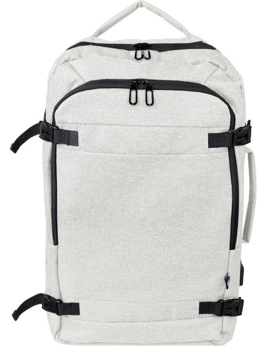 Sac à dos porte-ordinateur de 17'' en polyester rPET 300D personnalisé Malcolm