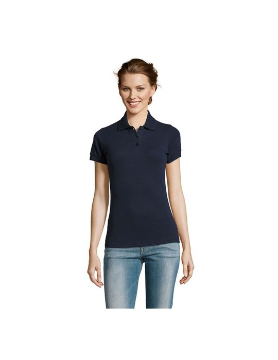 Polo femme polycoton personnalisé - PRIME confort et style pas cher