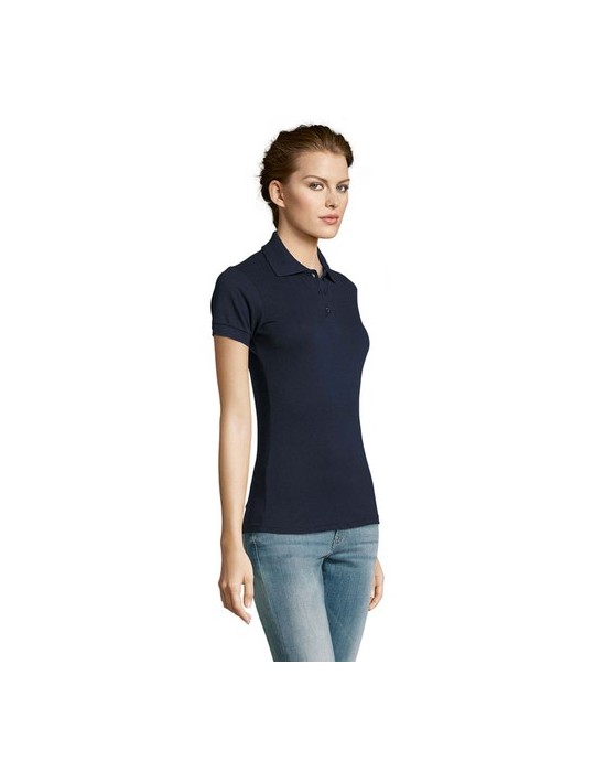Polo femme polycoton personnalisé - PRIME confort et style pas cher