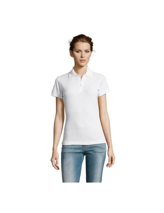Polo femme polycoton personnalisé - PRIME confort et style pas cher