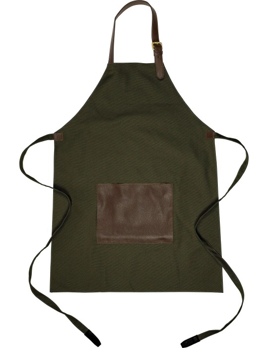 Tablier en canvas 450 g/m2 personnalisé Maria