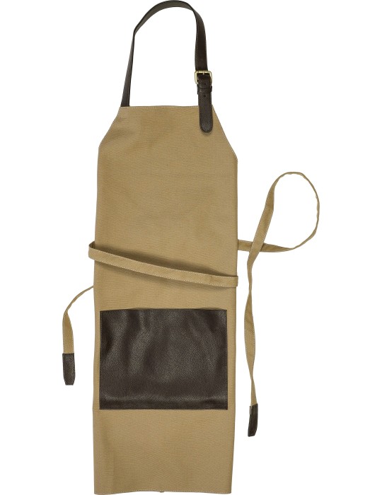 Tablier en canvas 450 g/m2 personnalisé Maria