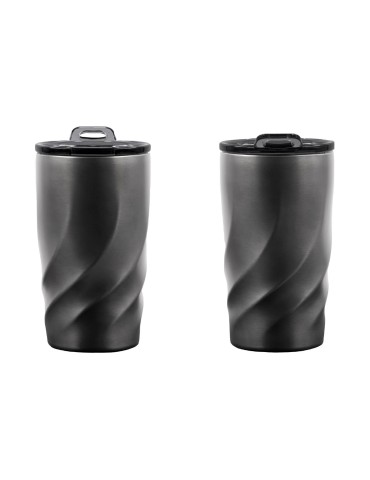 Mug nomade publicitaire Brandcharger Vortex Calix