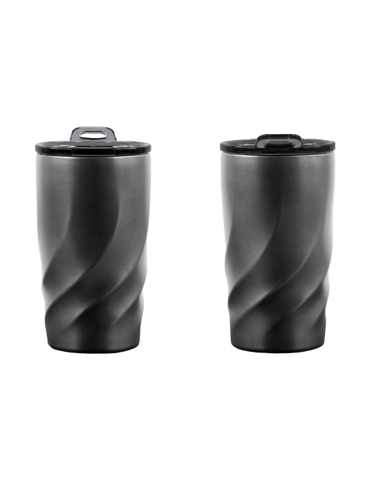 Mug nomade publicitaire Brandcharger Vortex Calix