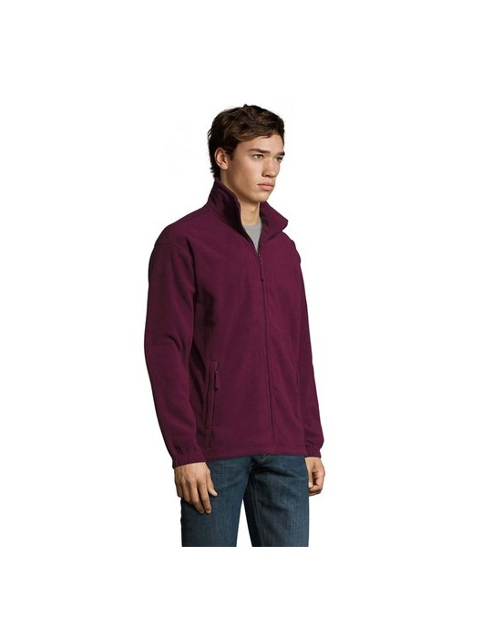 Veste Micropolaire Zippée pour Homme Personnalisée NORTH pas cher