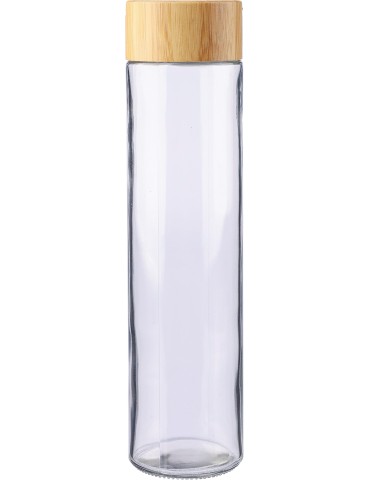 Gourde en verre de 500 ml avec dragonne publicitaire Clarence