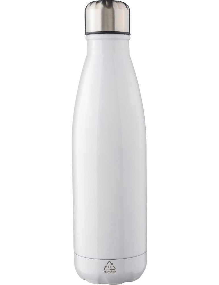 Gourde simple paroi en acier inoxydable recyclé de 650 ml personnalisée Cliff