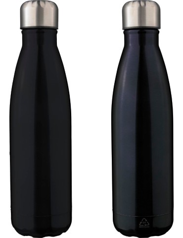 Gourde isotherme en acier inoxydable recyclé de 500 ml personnalisé Clifford