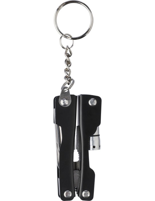 Pince multifonction en acier inoxydable publicitaire Clifton