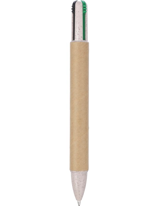 Stylo à bille en carton recyclé personnalisé Debra