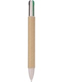 Stylo à bille en carton recyclé personnalisé Debra