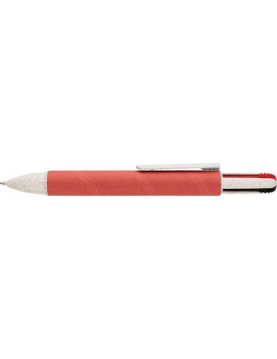 Stylo à bille en carton recyclé personnalisé Debra