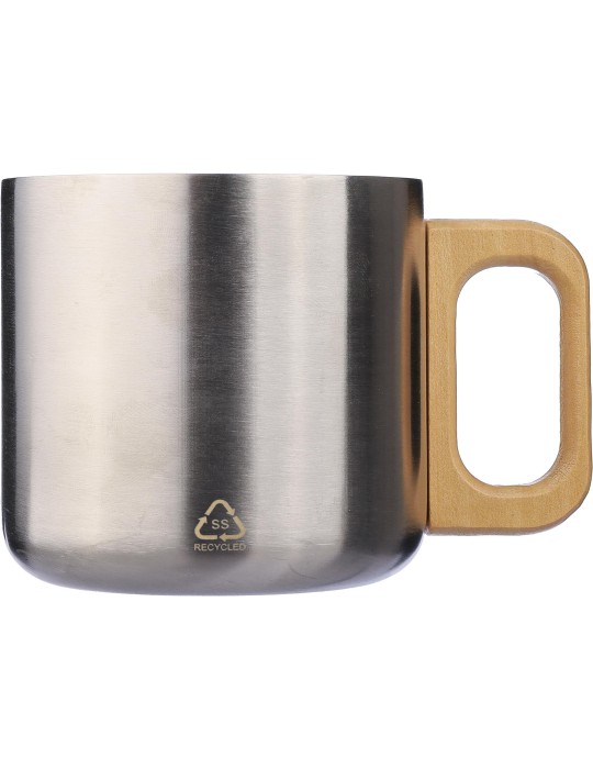Mug isotherme en acier inoxydable recyclé personnalisé Dwight
