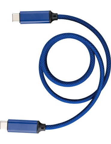 Câble de charge et de transfert en nylon 60 W publicitaire Janet