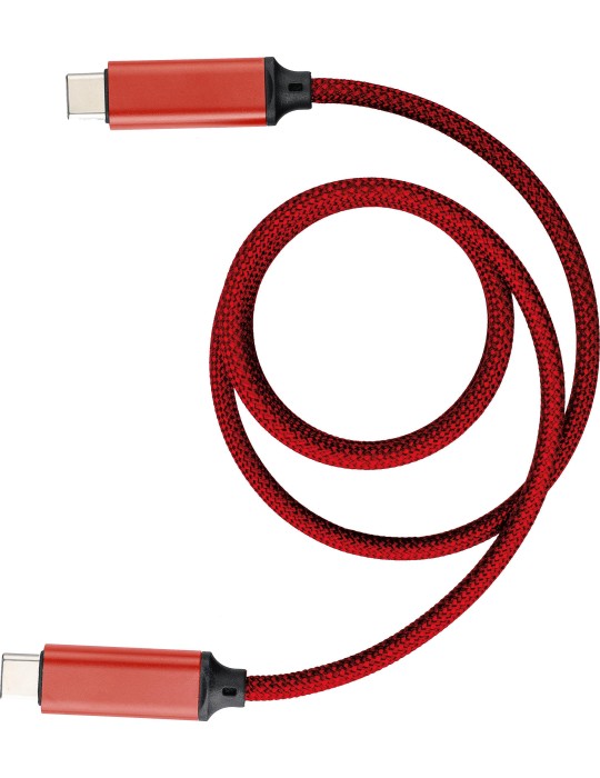Câble de charge et de transfert en nylon 60 W publicitaire Janet