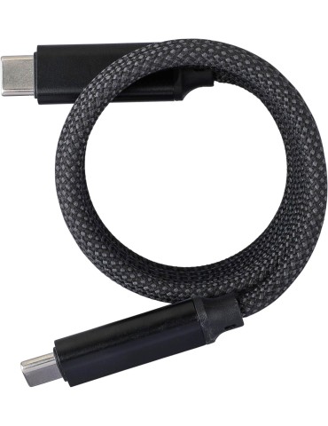 Câble de charge et de transfert en nylon 60 W publicitaire Janet 2
