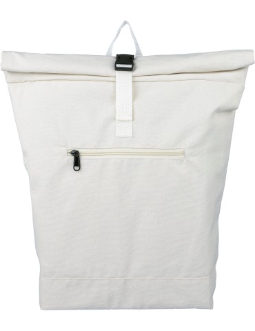 Sac à dos porte-ordinateur en polycoton 330 g/m2 Thaddeux