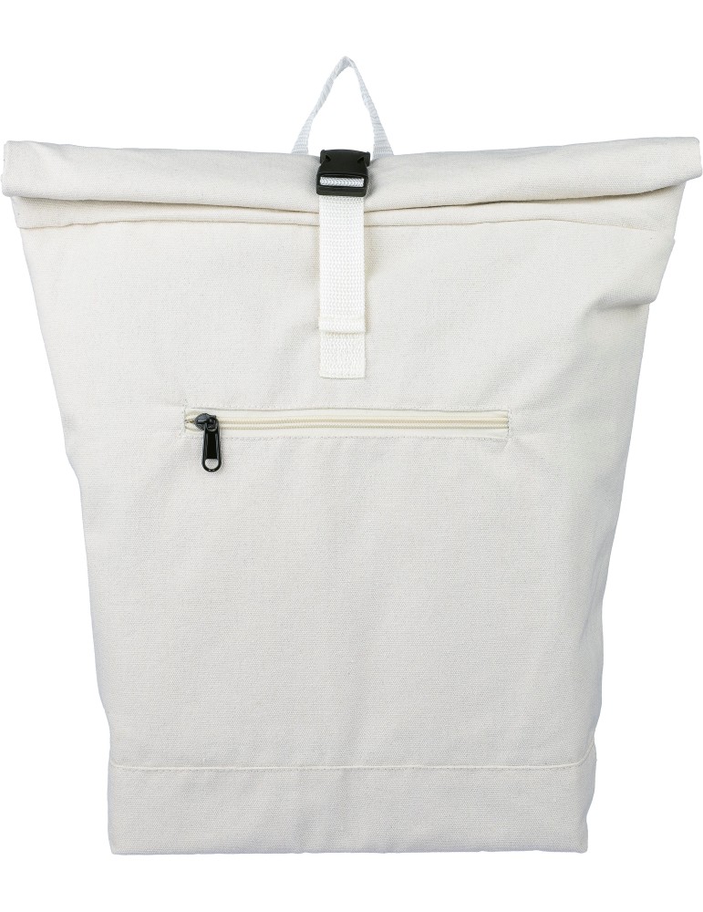 Sac à dos porte-ordinateur en polycoton 330 g/m2 Thaddeux