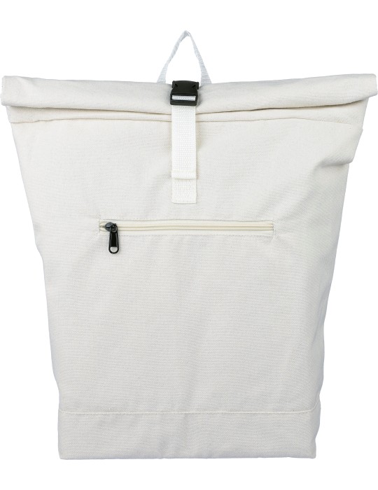 Sac à dos porte-ordinateur en polycoton 330 g/m2 Thaddeux
