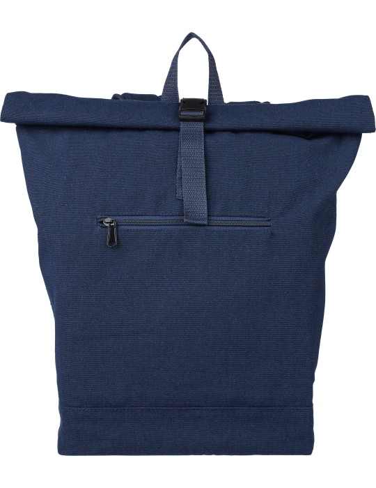 Sac à dos porte-ordinateur en polycoton 330 g/m2 Thaddeux