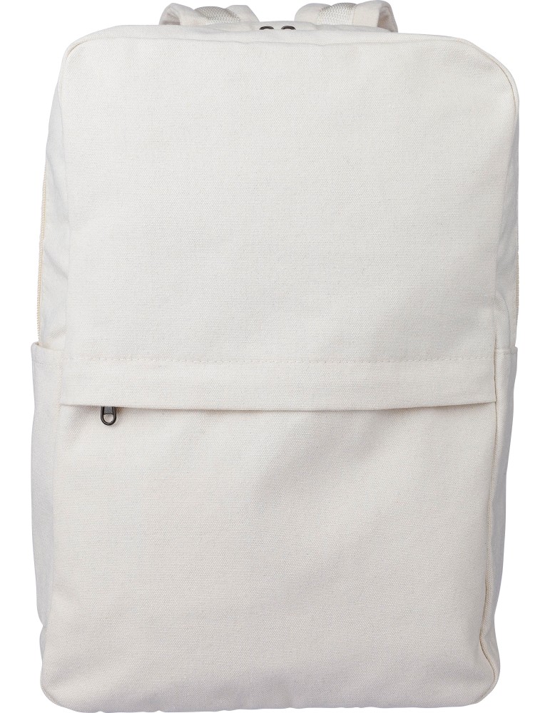 Sac à dos porte-ordinateur en polycoton 330 g/m2 Seraphina