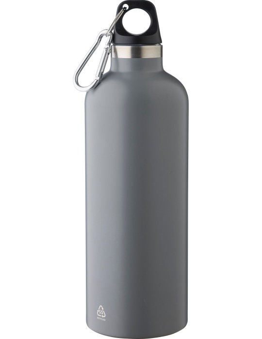 Gourde double paroi de 500 ml en acier inoxydable recyclé Lysandra
