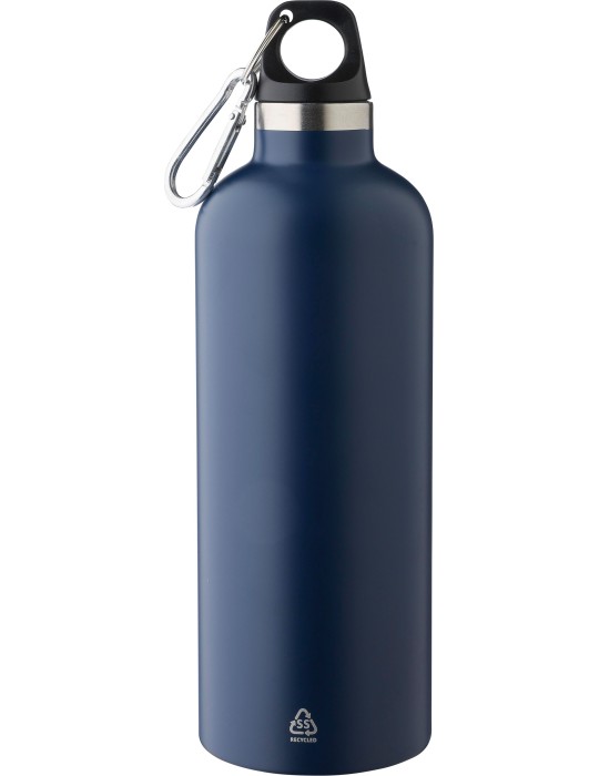 Gourde double paroi de 500 ml en acier inoxydable recyclé Lysandra