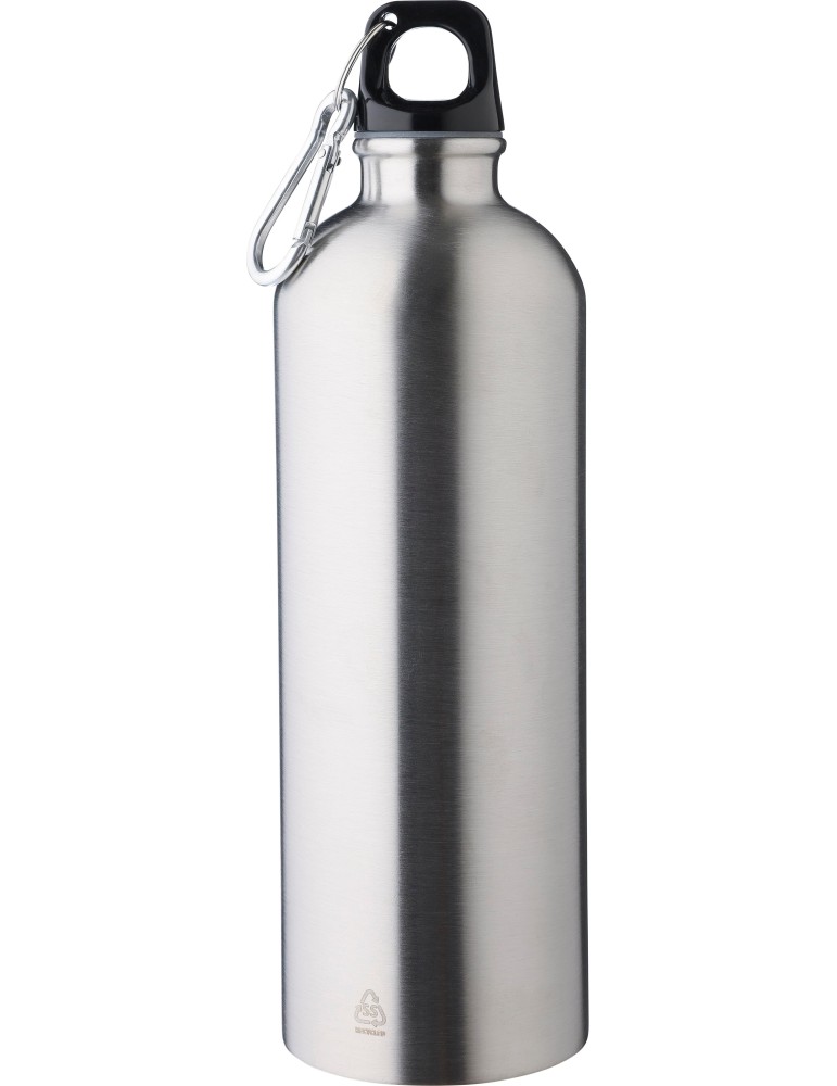 Gourde simple paroi de 750 ml en acier inoxydable recyclé Emeric