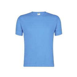T-Shirt Adulte Personnalisé Couleur "keya" MC150 Matières : coton Taille textile : L Couleurs : bleu marine foncé marquage laser