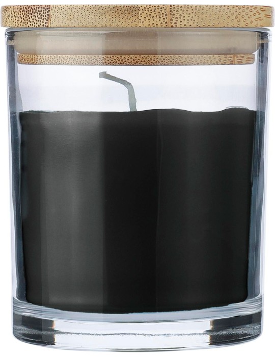 Bougie dans un contenant en verre Riven