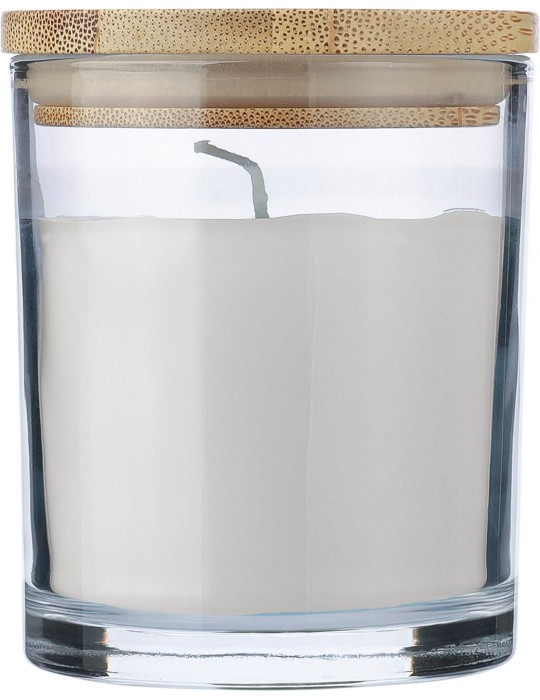 Bougie dans un contenant en verre Riven