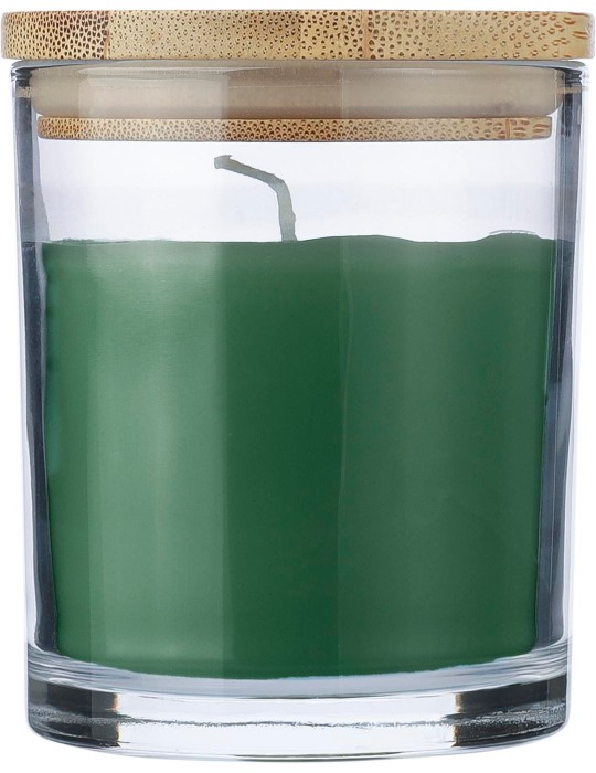 Bougie dans un contenant en verre Riven