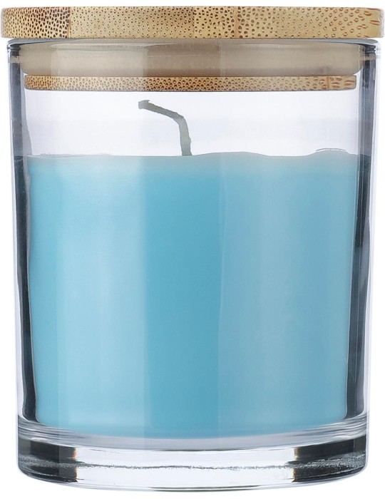 Bougie dans un contenant en verre Riven