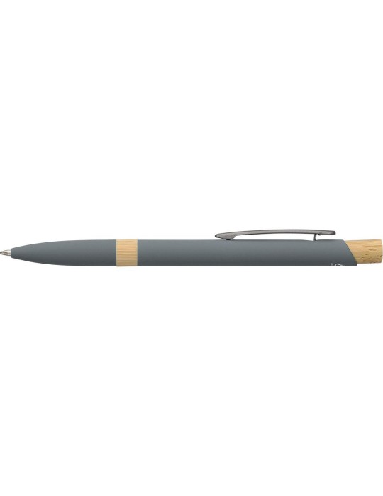 Stylo bille en aluminium recyclé toucher gomme Calandra