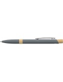 Stylo bille en aluminium recyclé toucher gomme Calandra