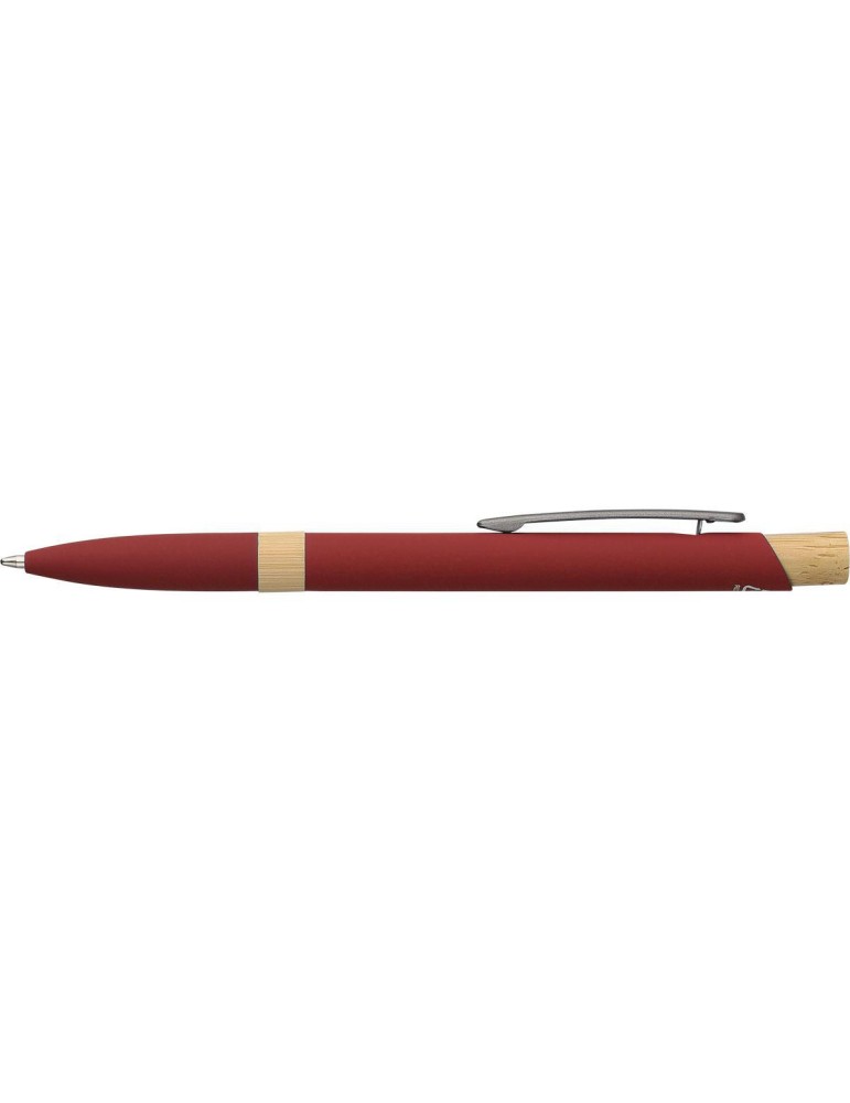 Stylo bille en aluminium recyclé toucher gomme Calandra