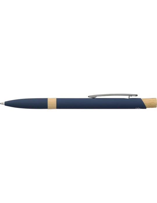 Stylo bille en aluminium recyclé toucher gomme Calandra