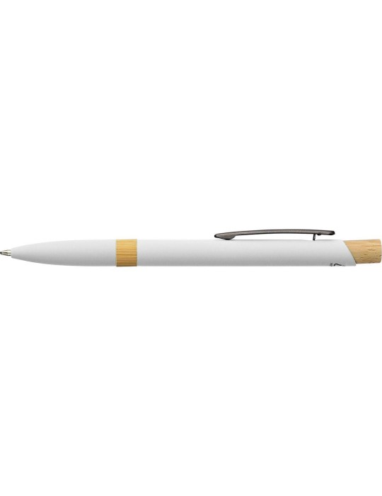 Stylo bille en aluminium recyclé toucher gomme Calandra