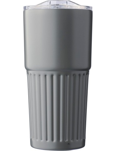 Mug double paroi en acier inoxydable recyclé de 500 ml Kael