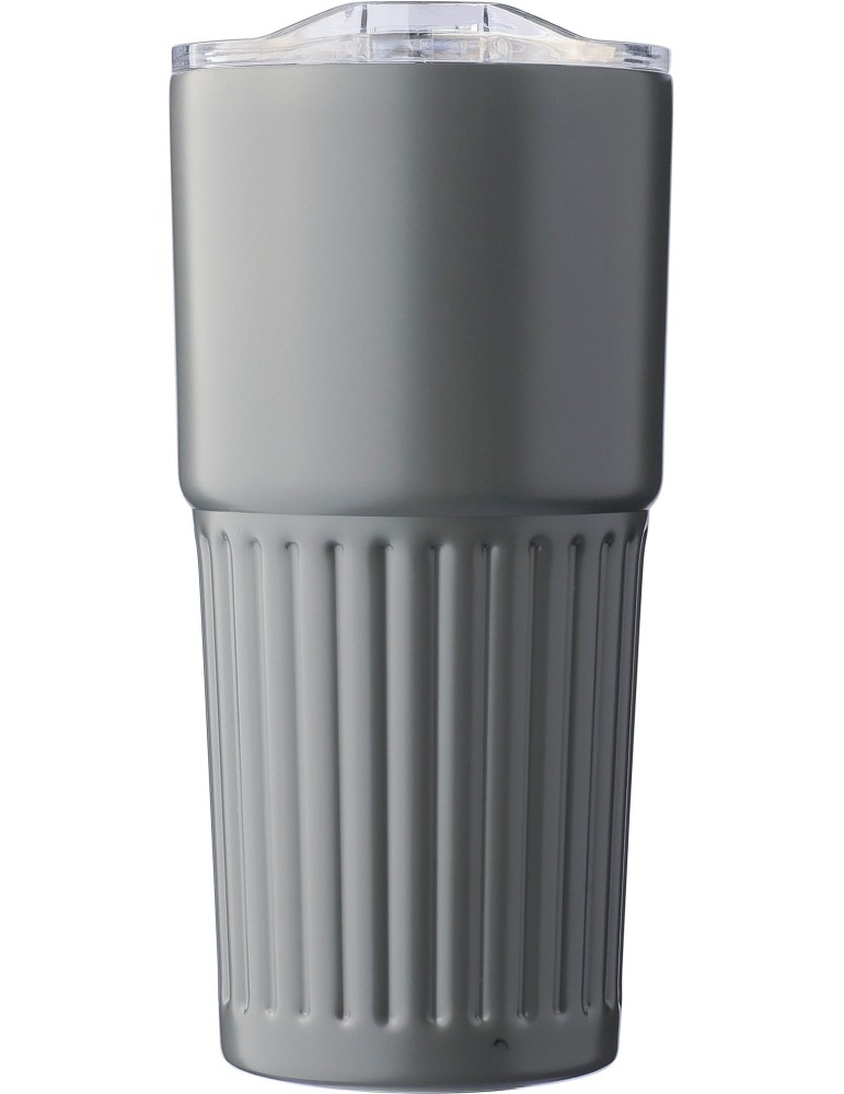 Mug double paroi en acier inoxydable recyclé de 500 ml Kael