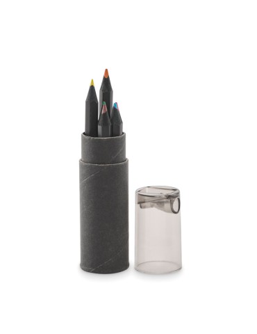 6 crayons de couleur NEGRO personnalisables