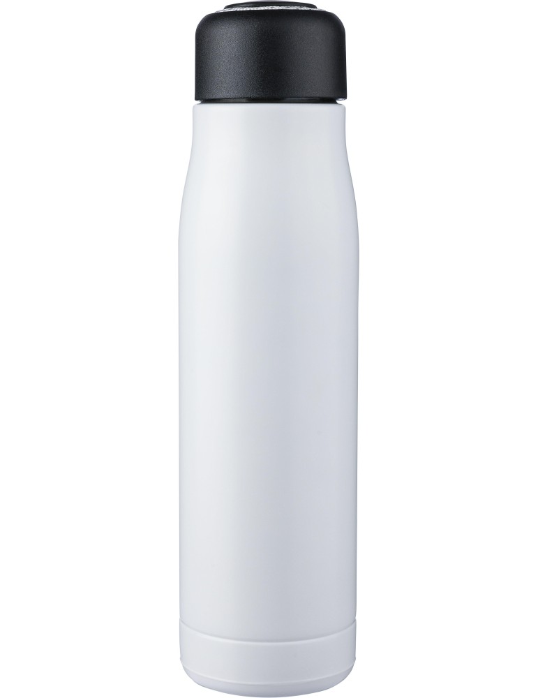 Gourde double paroi de 500 ml en acier inoxydable recyclé Solene