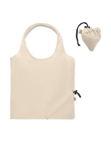 Shopping bag pliable personnalisé 140 gr/m² CARRIE